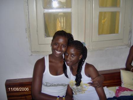 mes deux copines bella & diouma trop belle...........